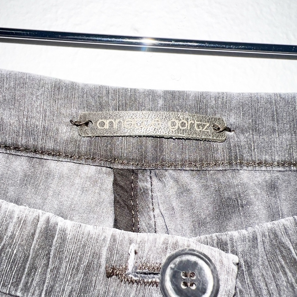 Annette Goertz light weight linen blend gray dress pants - Picture 6 of 12